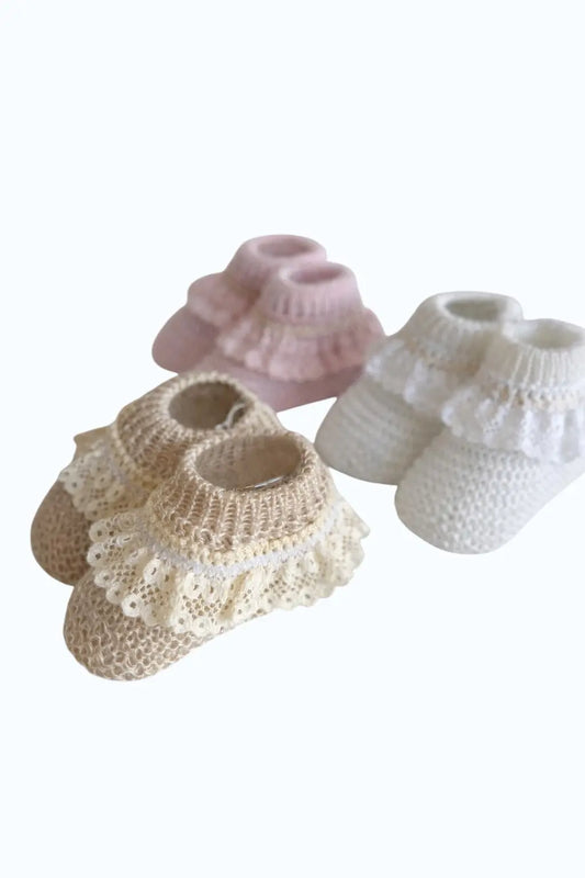 Carapins de Bebé com Renda Alma de Ternura