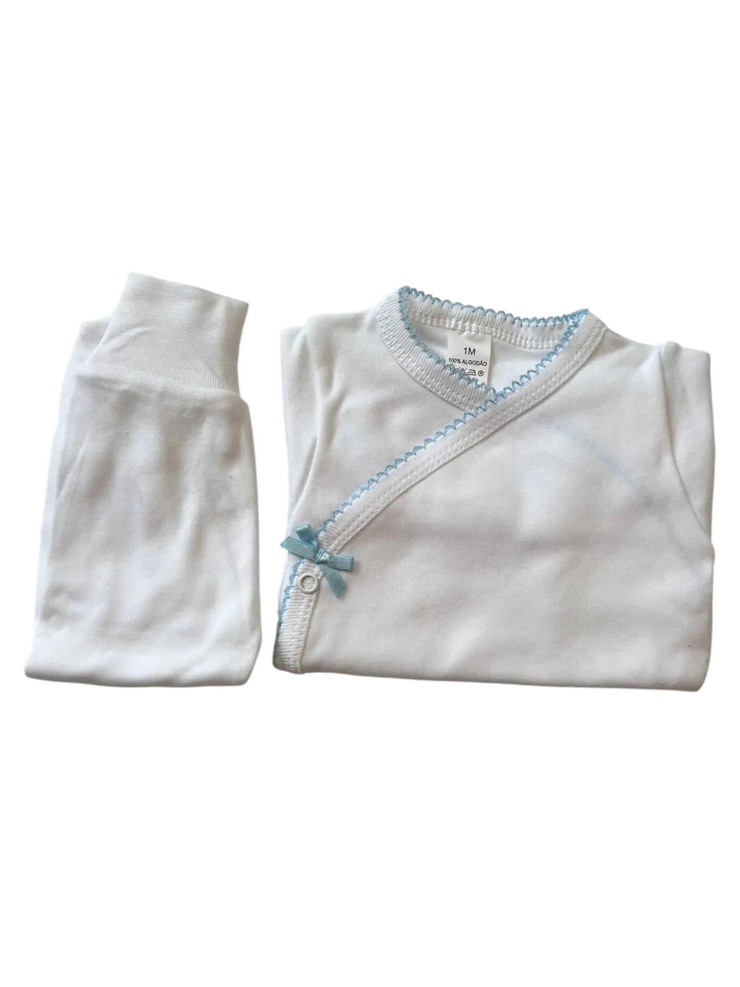Conjunto Interior Body com Renda e Calças com Picueta Alma de Ternura