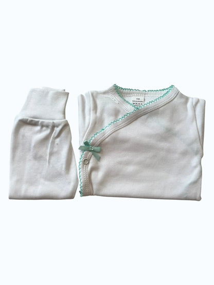 Conjunto Interior Body com Renda e Calças com Picueta Alma de Ternura
