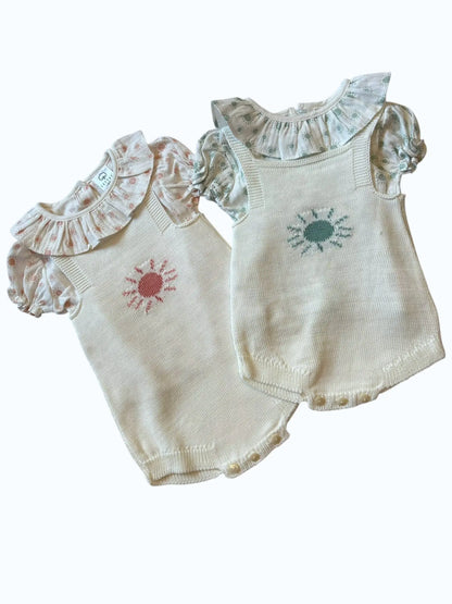 Fofo de Malha com Blusa Manga Curta Alma de Ternura